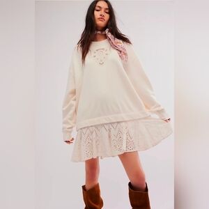 Free People Prairie Sweatshirt Medium